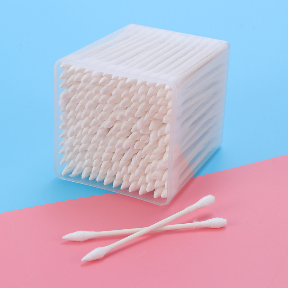 Beauty Makeup Tool - 600Pcs Double Head Cotton Swabs Makeup