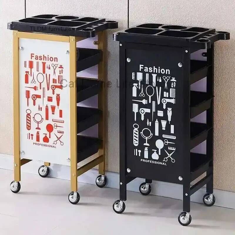 Beauty Makeup Trolley - Equipment Trolley Beauty Make Bar Up