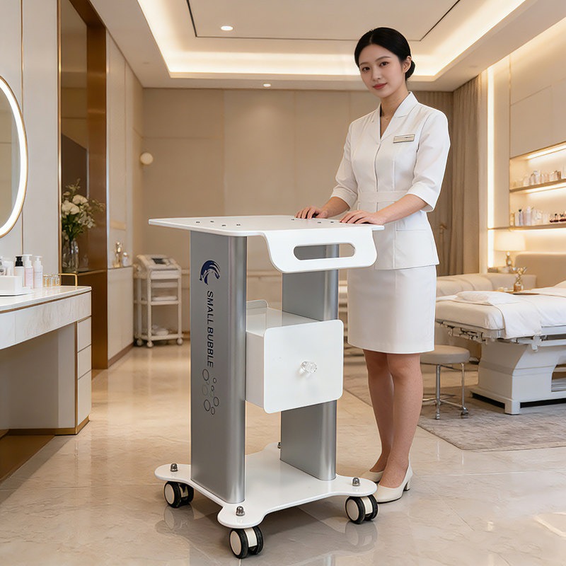 Beauty Makeup Trolley - Beauty Salon Tray Cart Esthetician Trolley