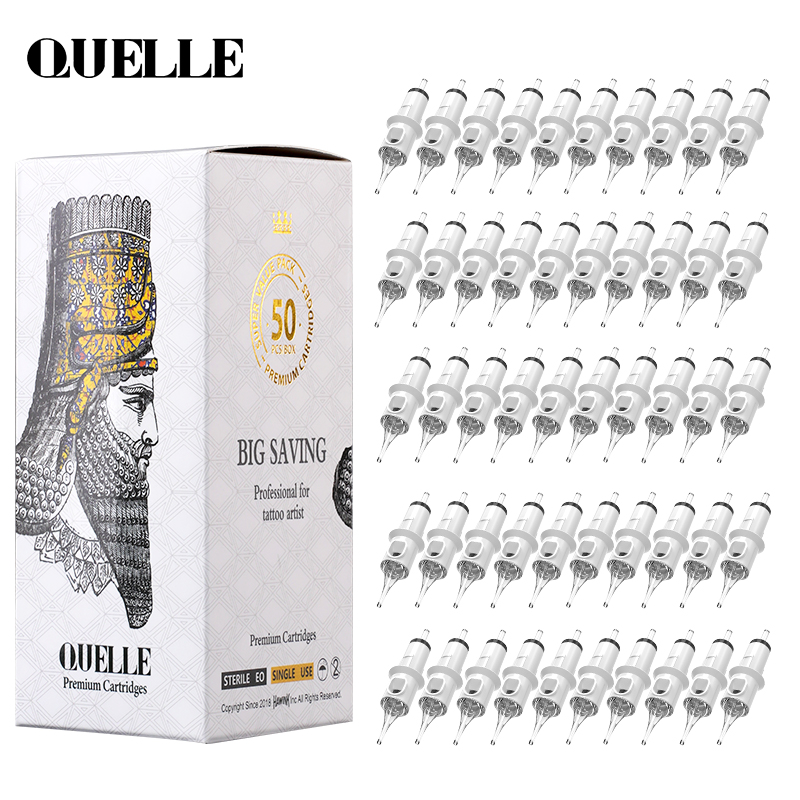 Merit Beauty Makeup - QUELLE 50PCS Disposable Sterile Tattoo Needles