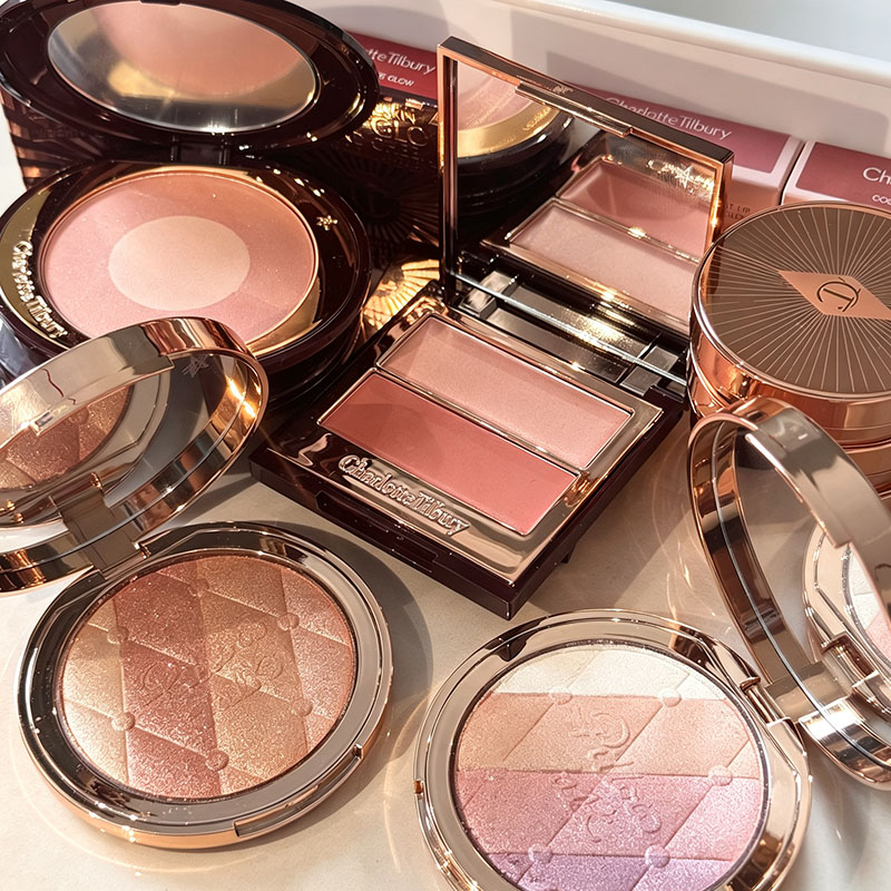 Highlighter Bronzer Palette - CT Diamond Luminous Highlighter Powder Palette