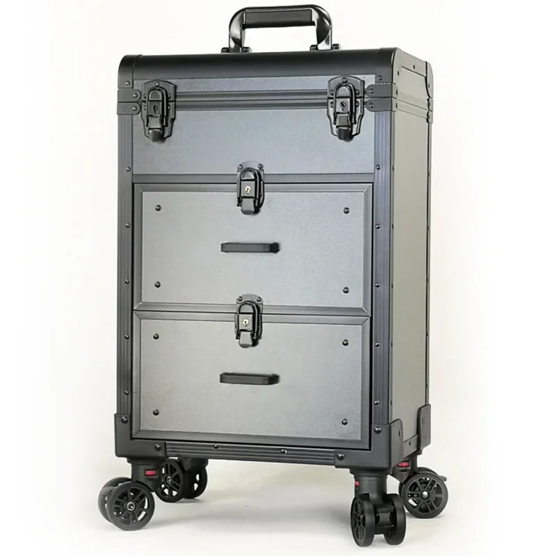 Beauty Makeup Trolley - 220V NEW Aluminum Alloy Professional Makeup