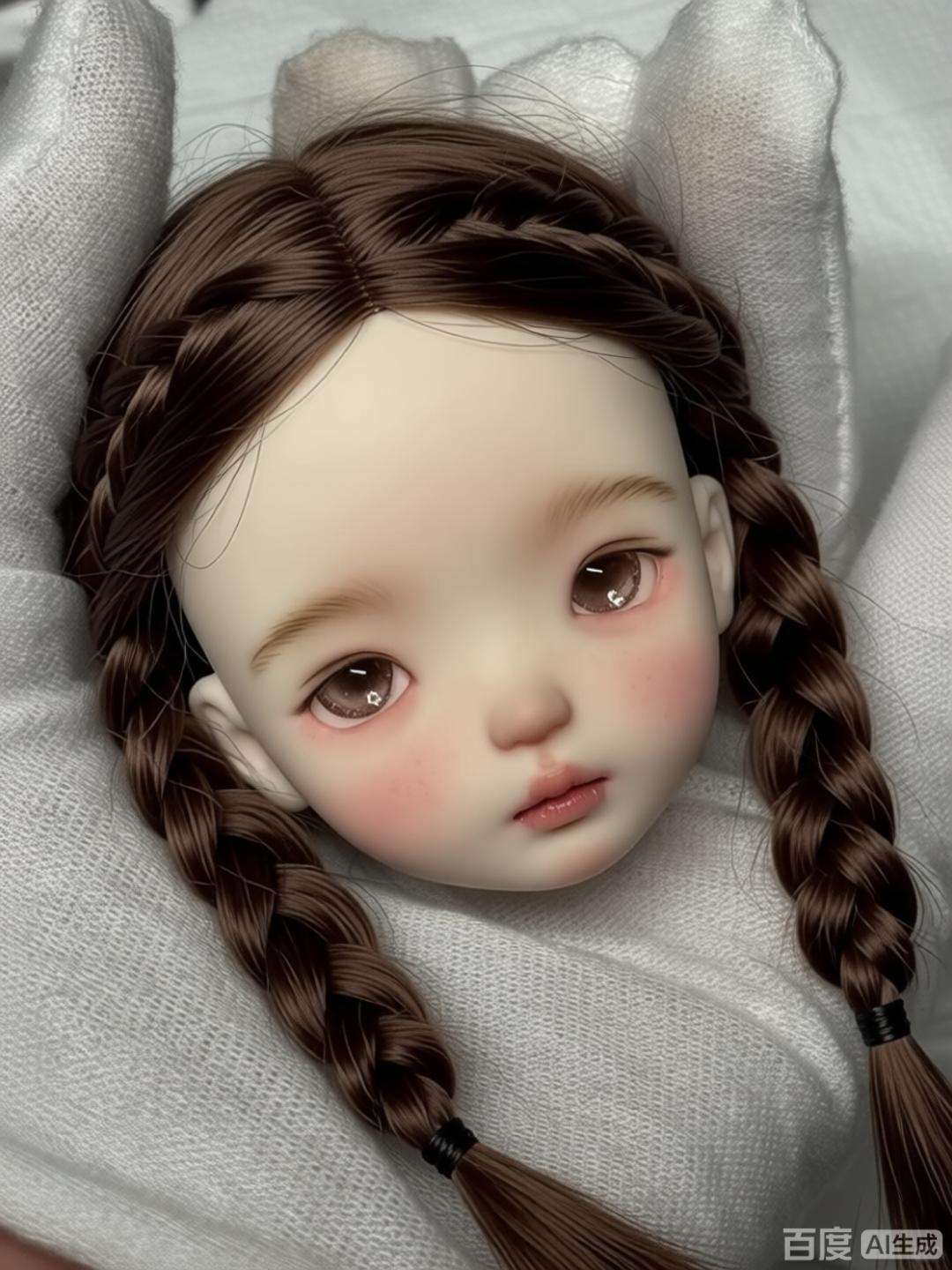 Just Beauty Makeup - 1/6 Scale SD BJD Doll Head