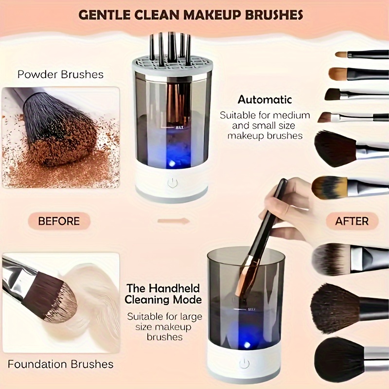 Automatic Electric Makeup Brus - Beauty Makeup Brands review and price