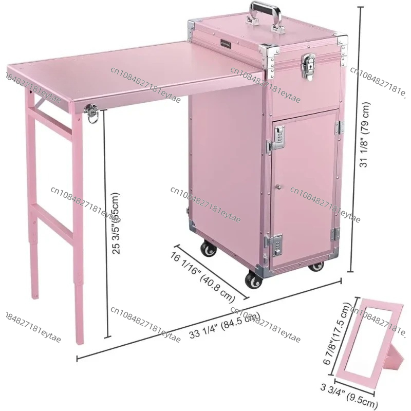 Manicure Table Foldable Nail T - Beauty Makeup Trolley review and price