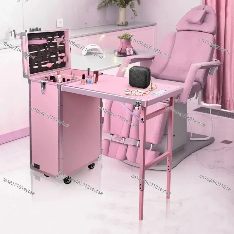 Manicure Table Foldable Nail T - Beauty Makeup Trolley review and price