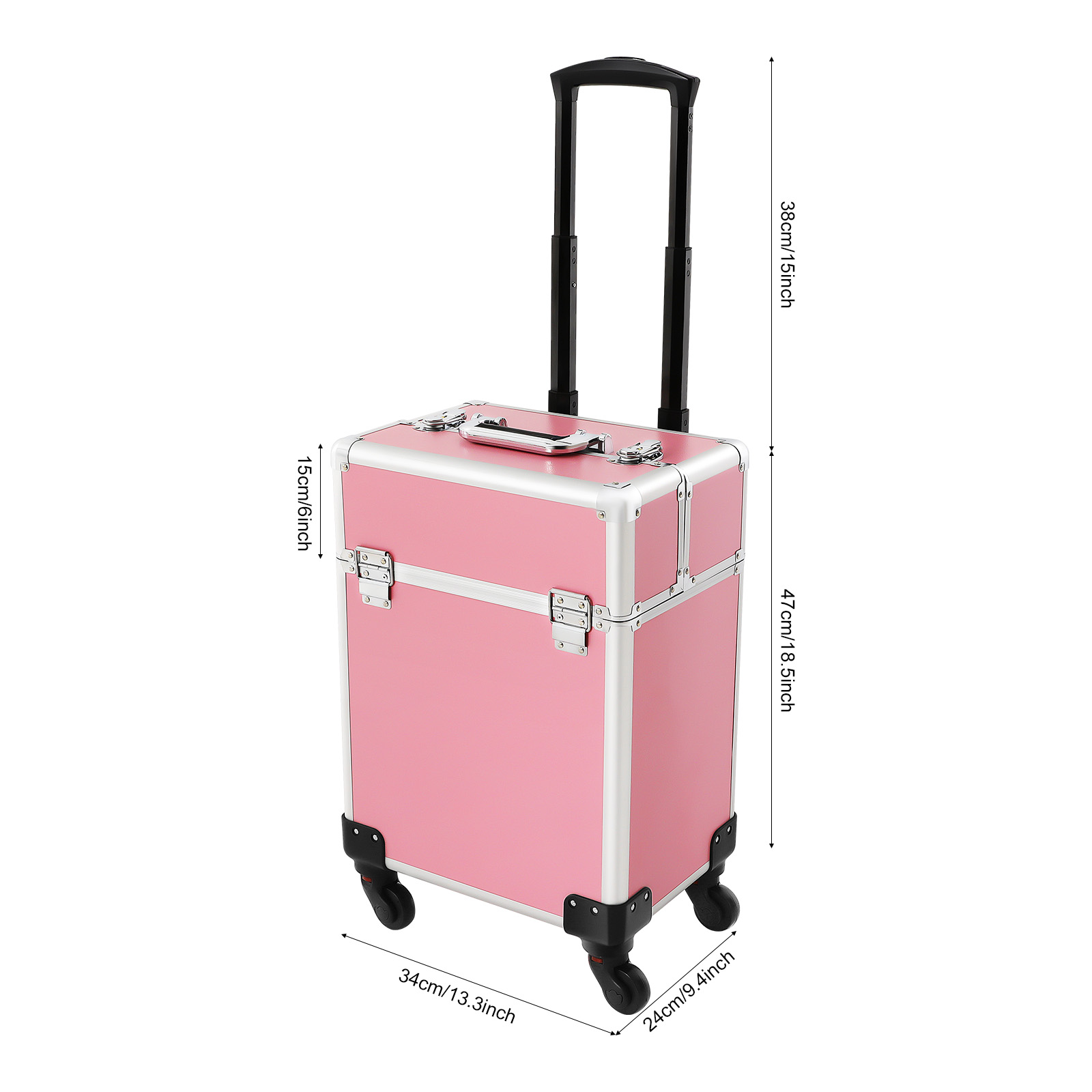 Rolling Makeup Train Case Cosm - Beauty Makeup Trolley review and price