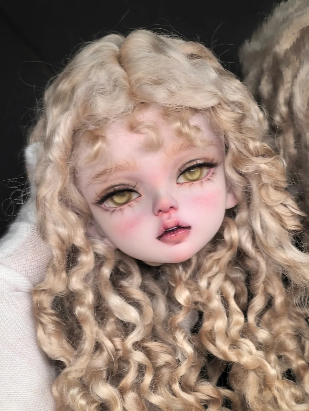 1/4 Scale SD BJD Doll Head -re - Just Beauty Makeup review and price