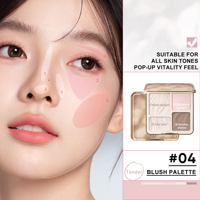 Judydoll Highlighter & Contour - Highlighter Bronzer Palette review and price