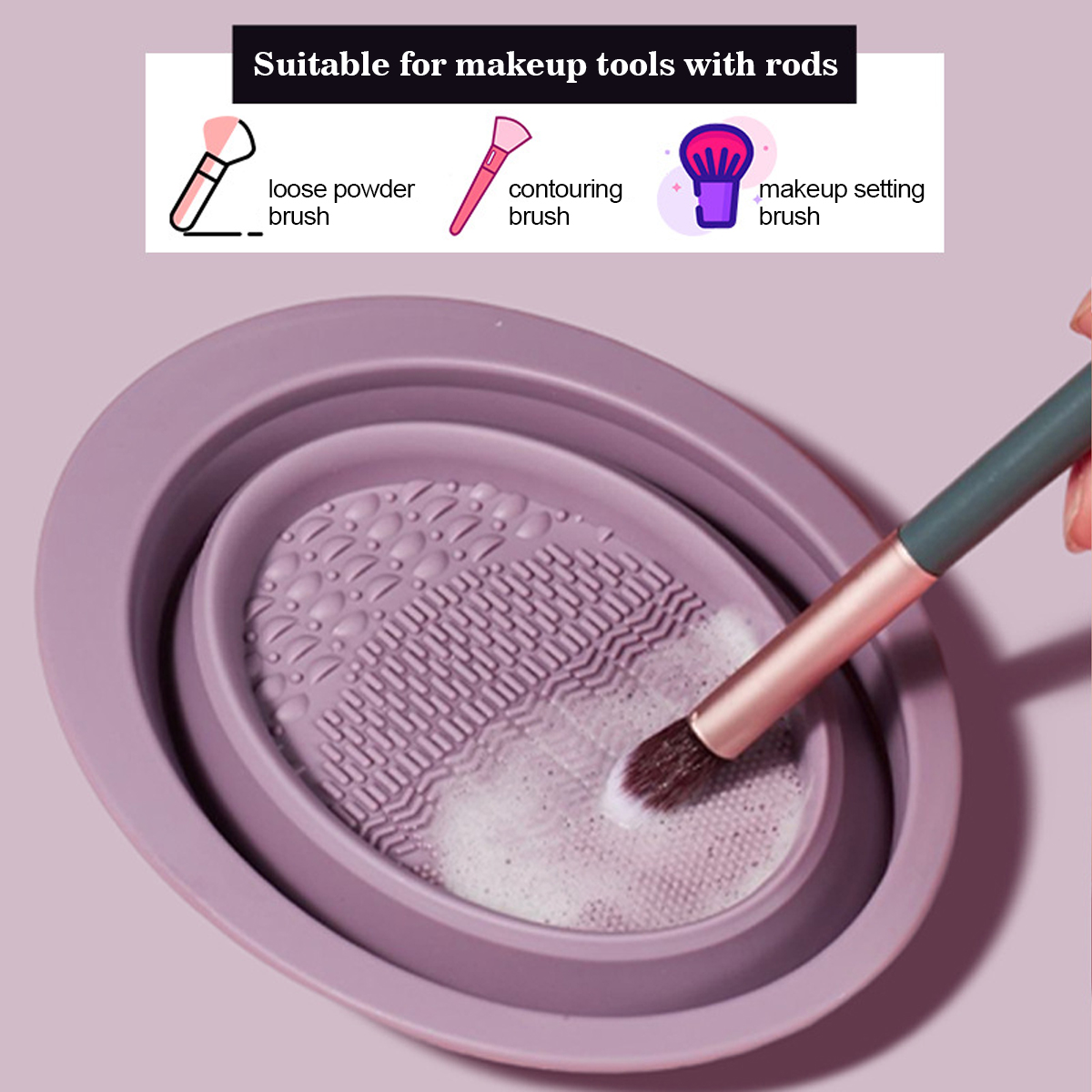 Silicone Makeup Brush Cleaning - Beauty Makeup Brands review and price