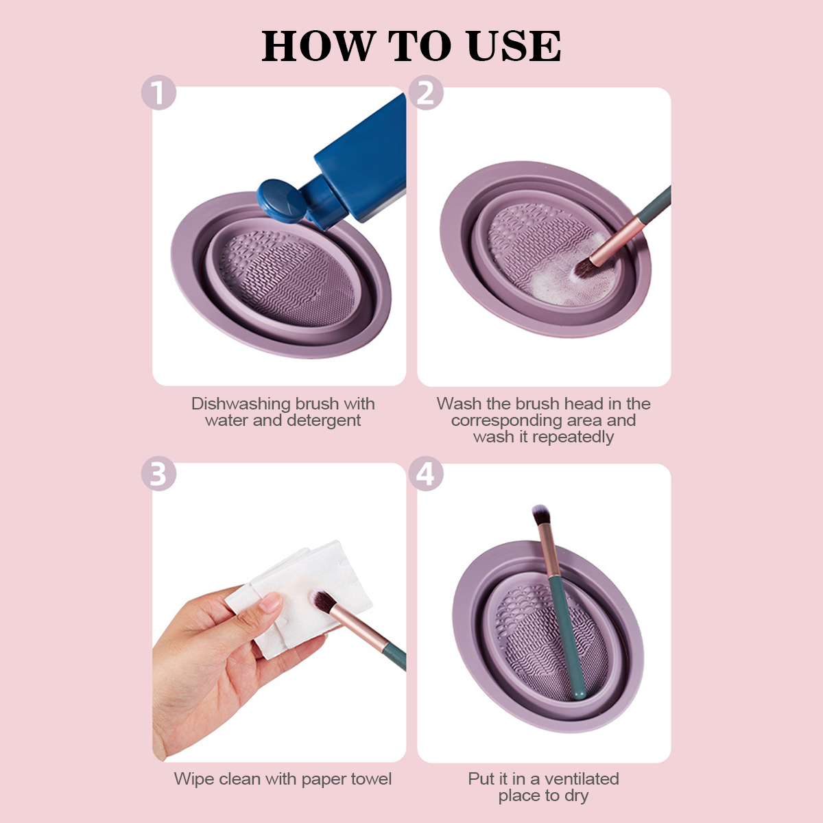 Silicone Makeup Brush Cleaning - Beauty Makeup Brands review and price