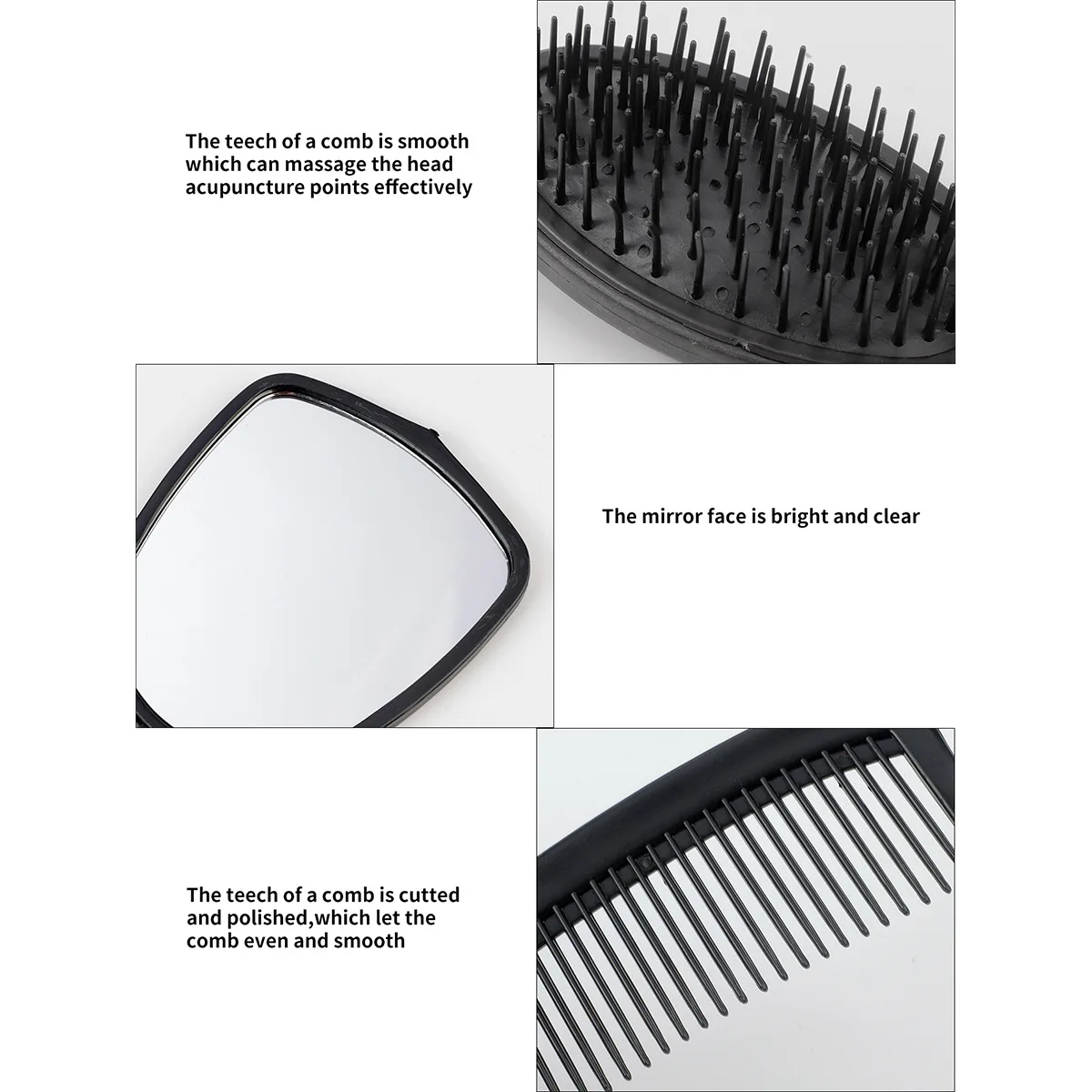 4pcs Hair Styling Set With Mir - Beauty Makeup Brands review and price