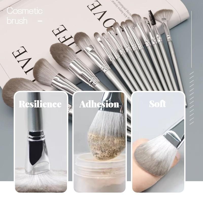 14-piece Makeup Brushes Set Si - Merit Beauty Makeup review and price