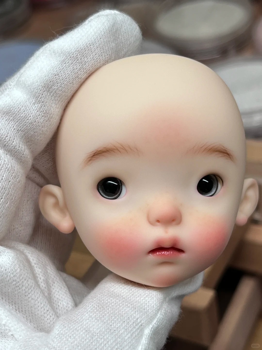 1/6 Scale SD BJD Doll Head - d - Just Beauty Makeup review and price