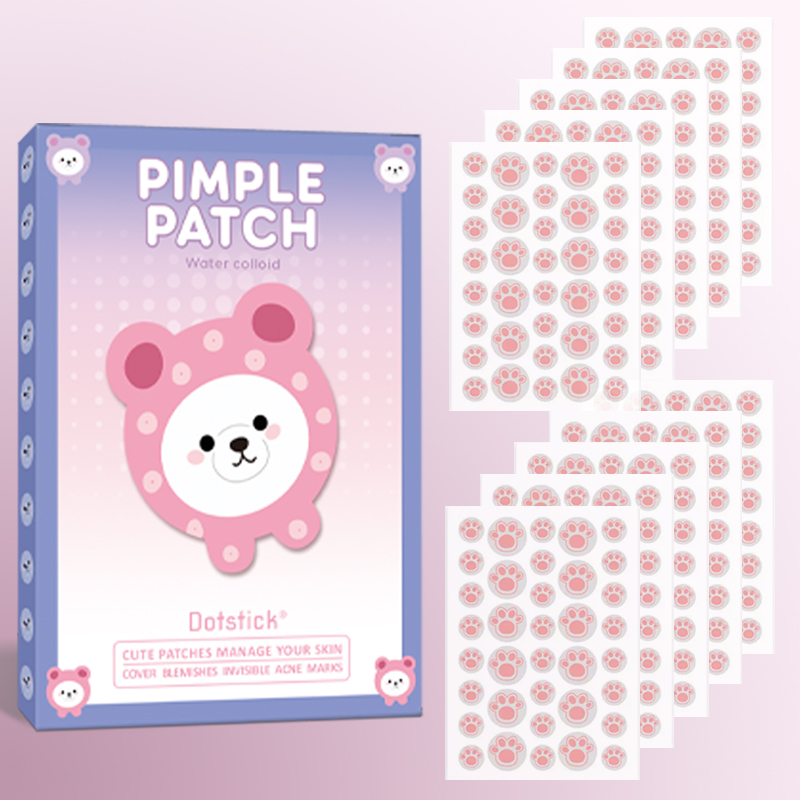 Cute Bear Paw Pimple Patch = T - Just Beauty Makeup review and price