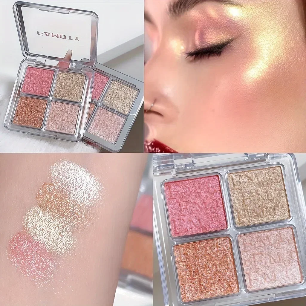 FAMOTY Diamond Bronzer Highlig - Highlighter Bronzer Palette review and price