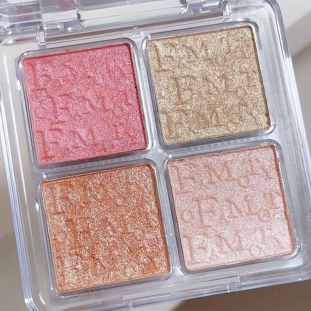 FAMOTY Diamond Bronzer Highlig - Highlighter Bronzer Palette review and price