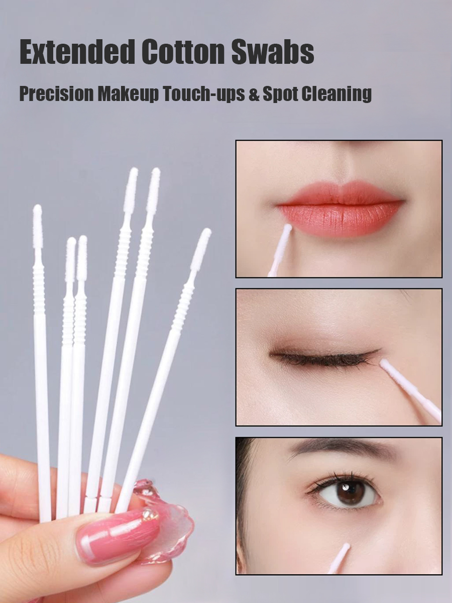 Disposable Long Cotton Swabs E - Beauty Makeup Tool review and price