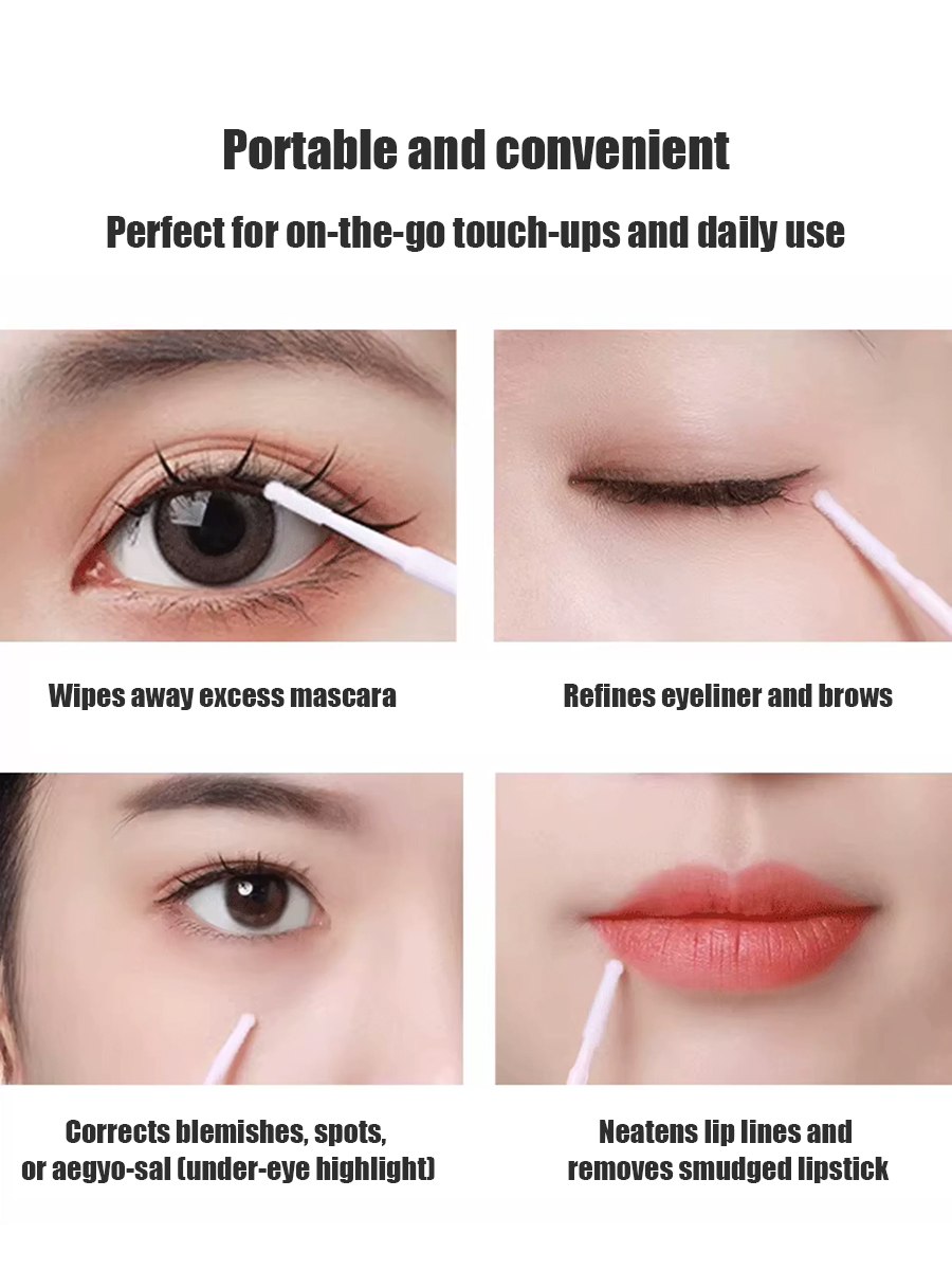Disposable Long Cotton Swabs E - Beauty Makeup Tool review and price