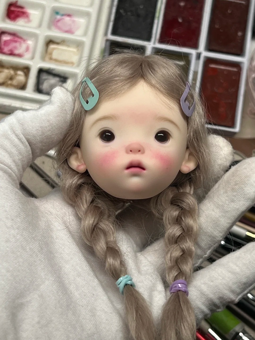 SD BJD Doll 1/6 Landoudou Head - Just Beauty Makeup review and price