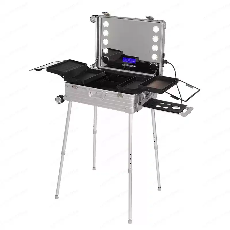 22 inch Trolley Suitcase LED L - Beauty Makeup Trolley review and price
