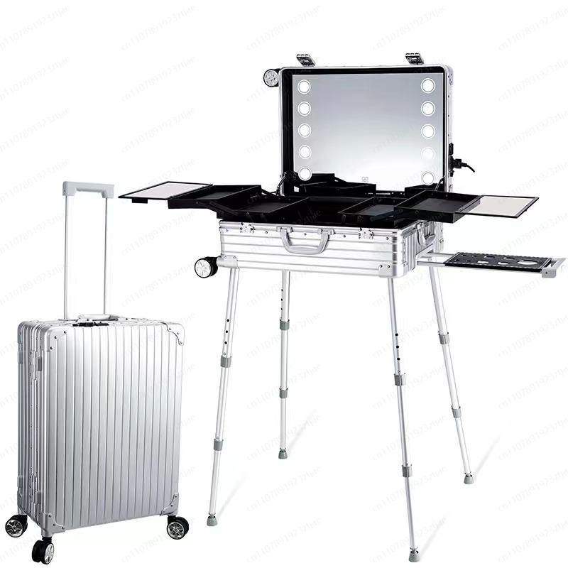 22 inch Trolley Suitcase LED L - Beauty Makeup Trolley review and price
