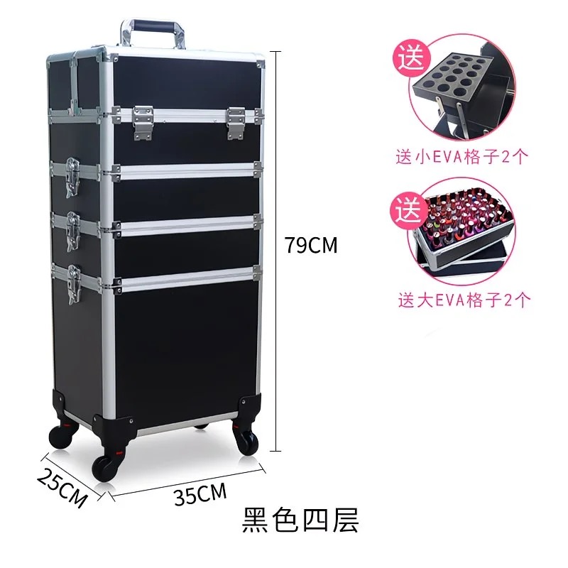 Professional 2/3/4 layers trol - Beauty Makeup Trolley review and price