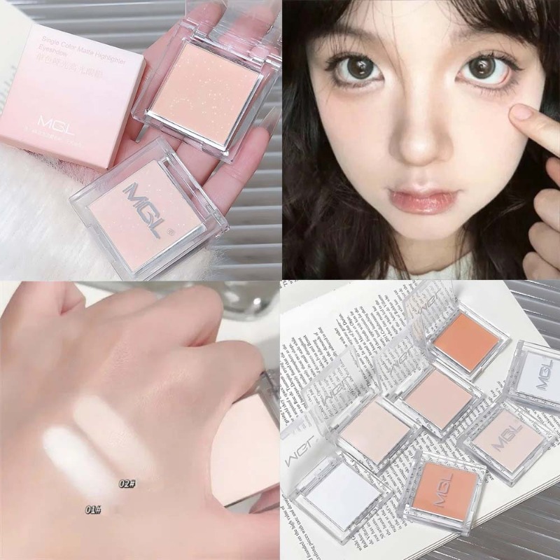Matte Highlighter Powder Eyesh - Highlighter Bronzer Palette review and price