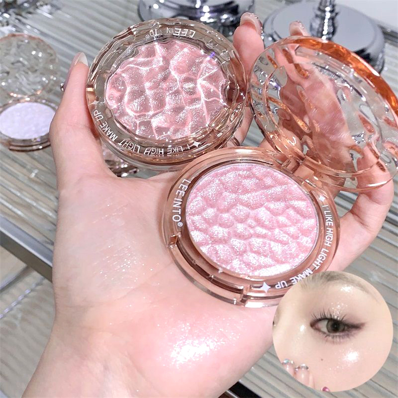 High gloss powder gloss glitte - Highlighter Bronzer Palette review and price