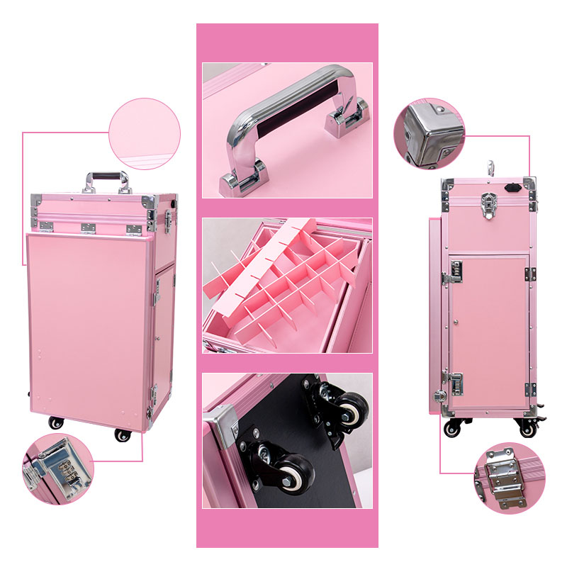 Professional Makeup Suitcase L - Beauty Makeup Trolley review and price