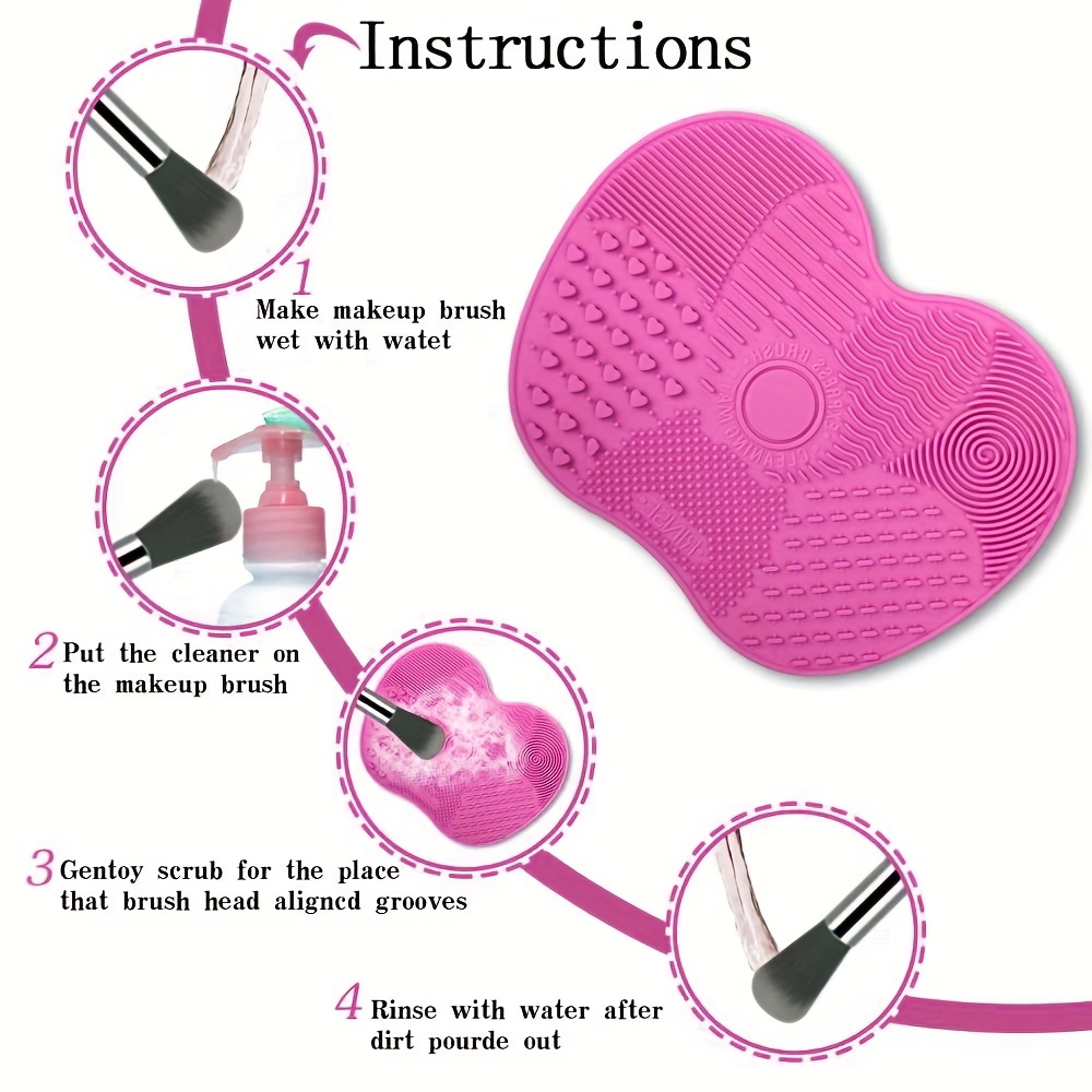 Apple Shaped Silicone  Makeup  - Beauty Makeup Brands review and price