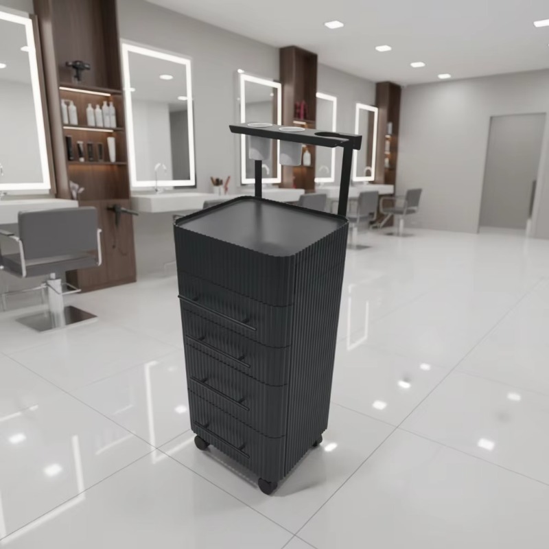 Simple and Stylish Barber Shop - Beauty Makeup Trolley review and price
