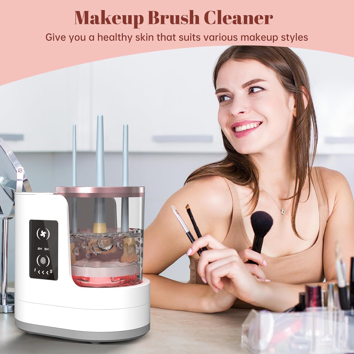 Automatic Rotating Makeup Brus - Beauty Makeup Brands review and price
