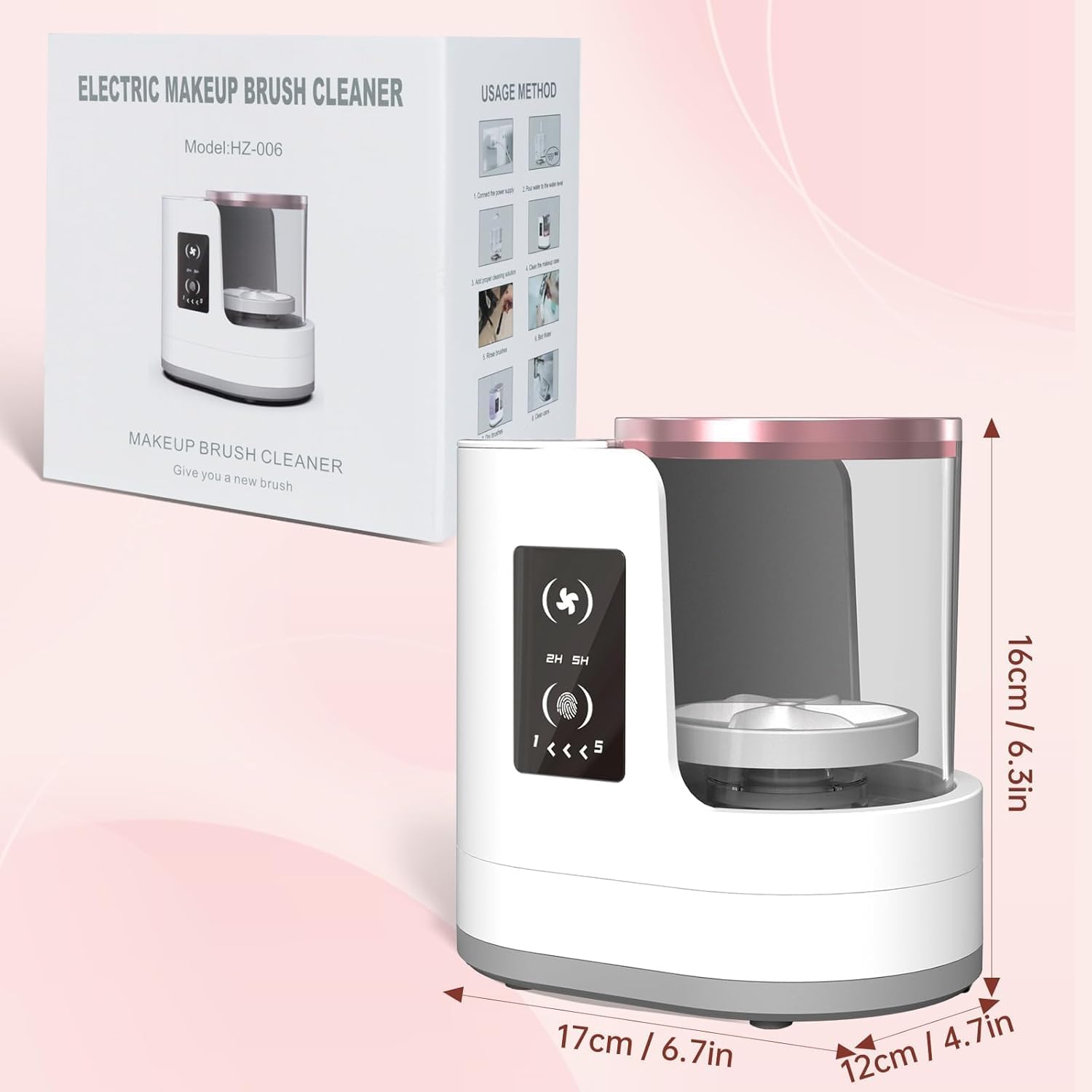 Automatic Rotating Makeup Brus - Beauty Makeup Brands review and price