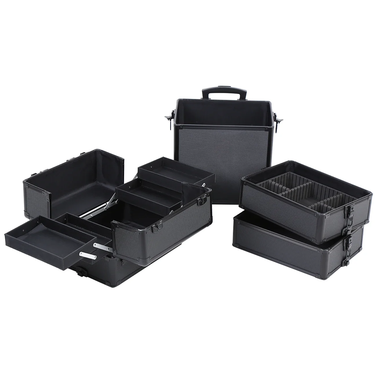 -4 In 1 Trolley Make Up Case H - Beauty Makeup Trolley review and price