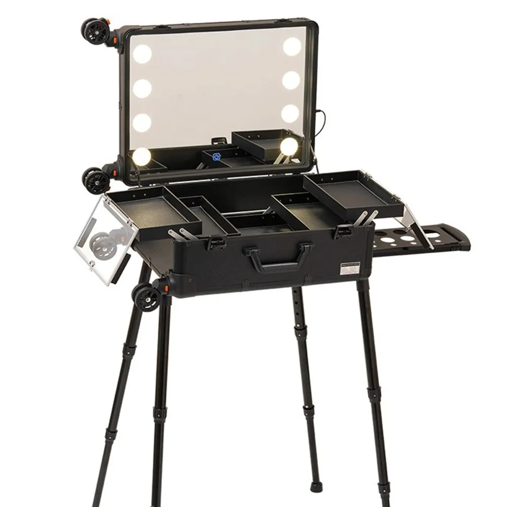 Aluminum Frame Professional Ro - Beauty Makeup Trolley review and price
