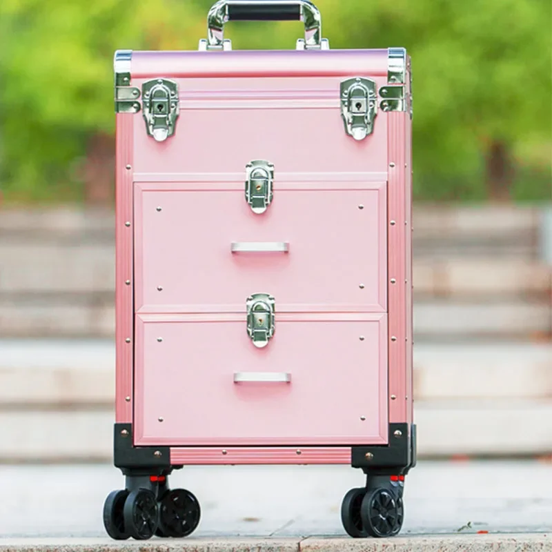 220V NEW Aluminum Alloy Profes - Beauty Makeup Trolley review and price