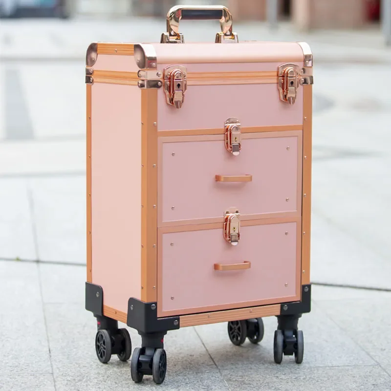 220V NEW Aluminum Alloy Profes - Beauty Makeup Trolley review and price
