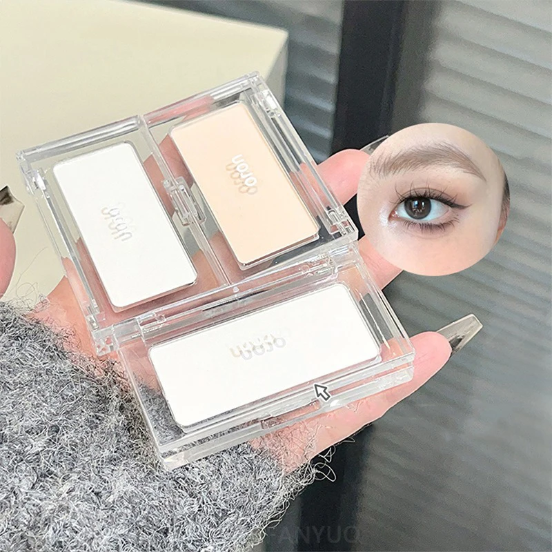 Long-Lasting Matte White Highl - Highlighter Bronzer Palette review and price