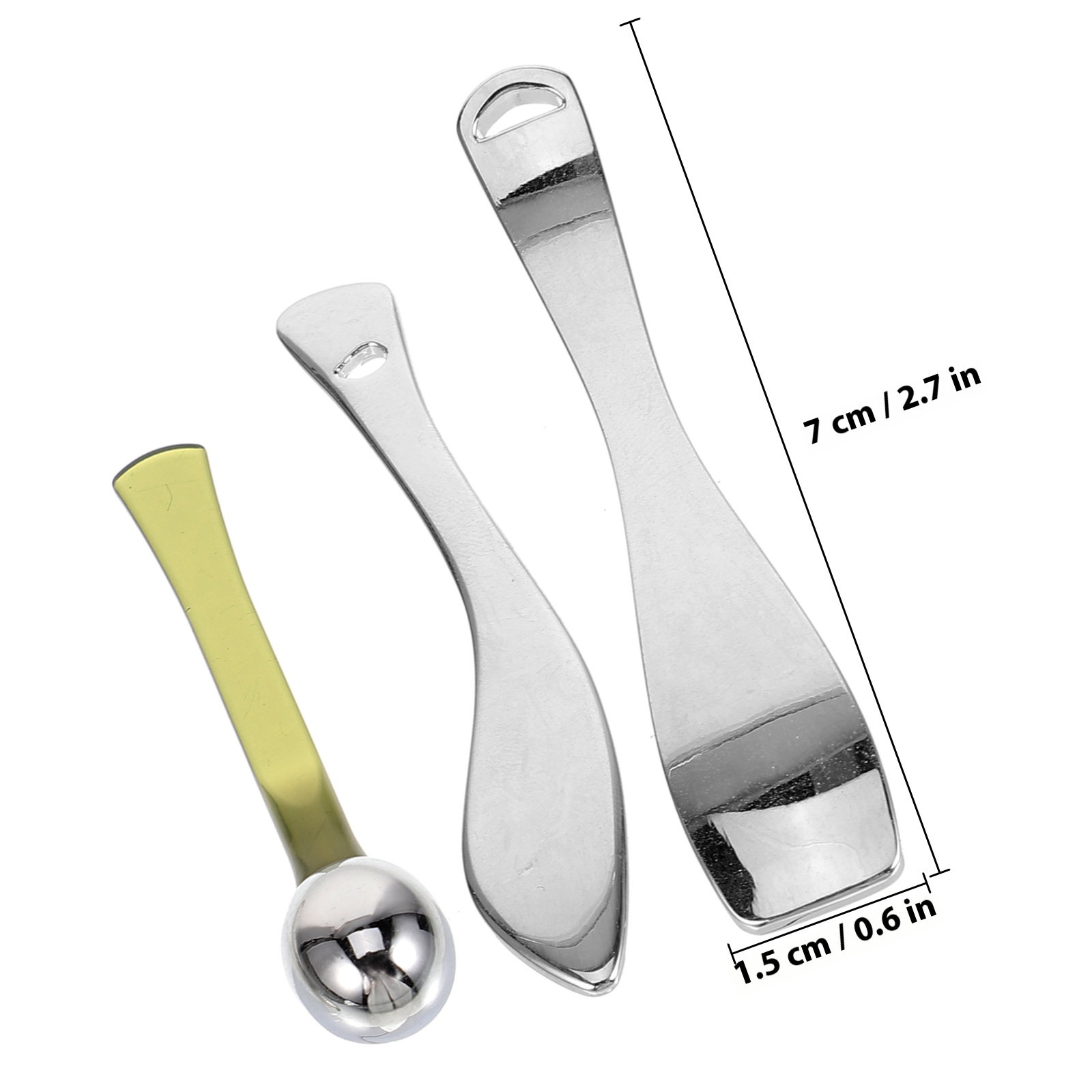 3Pcs Makeup Spatula Spoon Eye  - Beauty Makeup Tool review and price