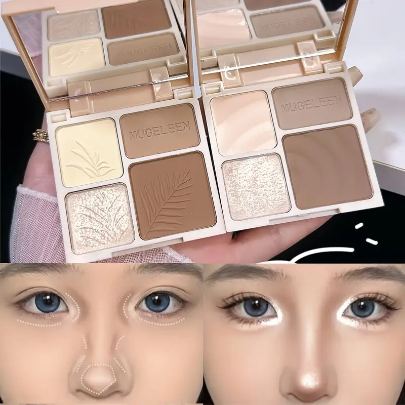 Four Colors Highlighting & Con - Highlighter Bronzer Palette review and price