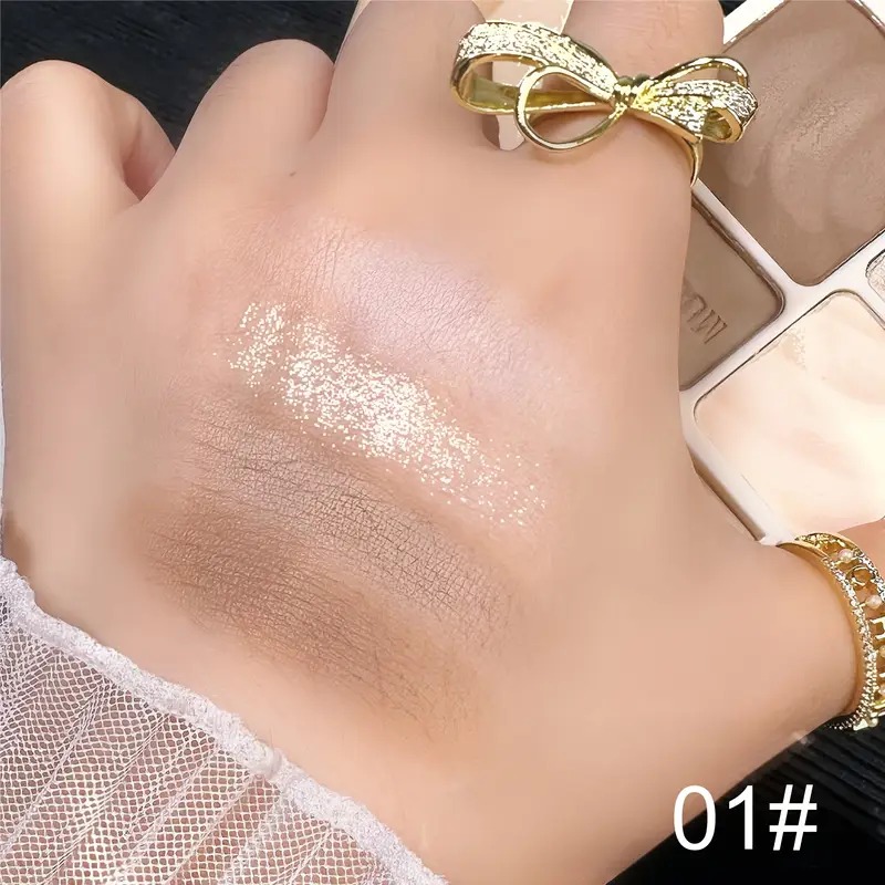 Four Colors Highlighting & Con - Highlighter Bronzer Palette review and price
