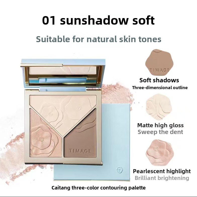 TIMAGE contouring palette upgr - Highlighter Bronzer Palette review and price