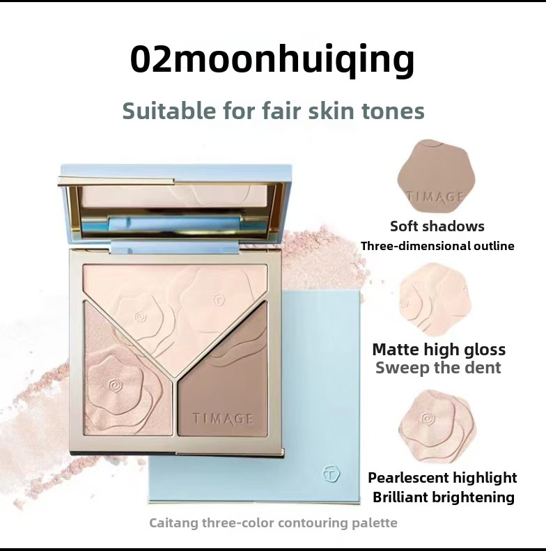 TIMAGE contouring palette upgr - Highlighter Bronzer Palette review and price