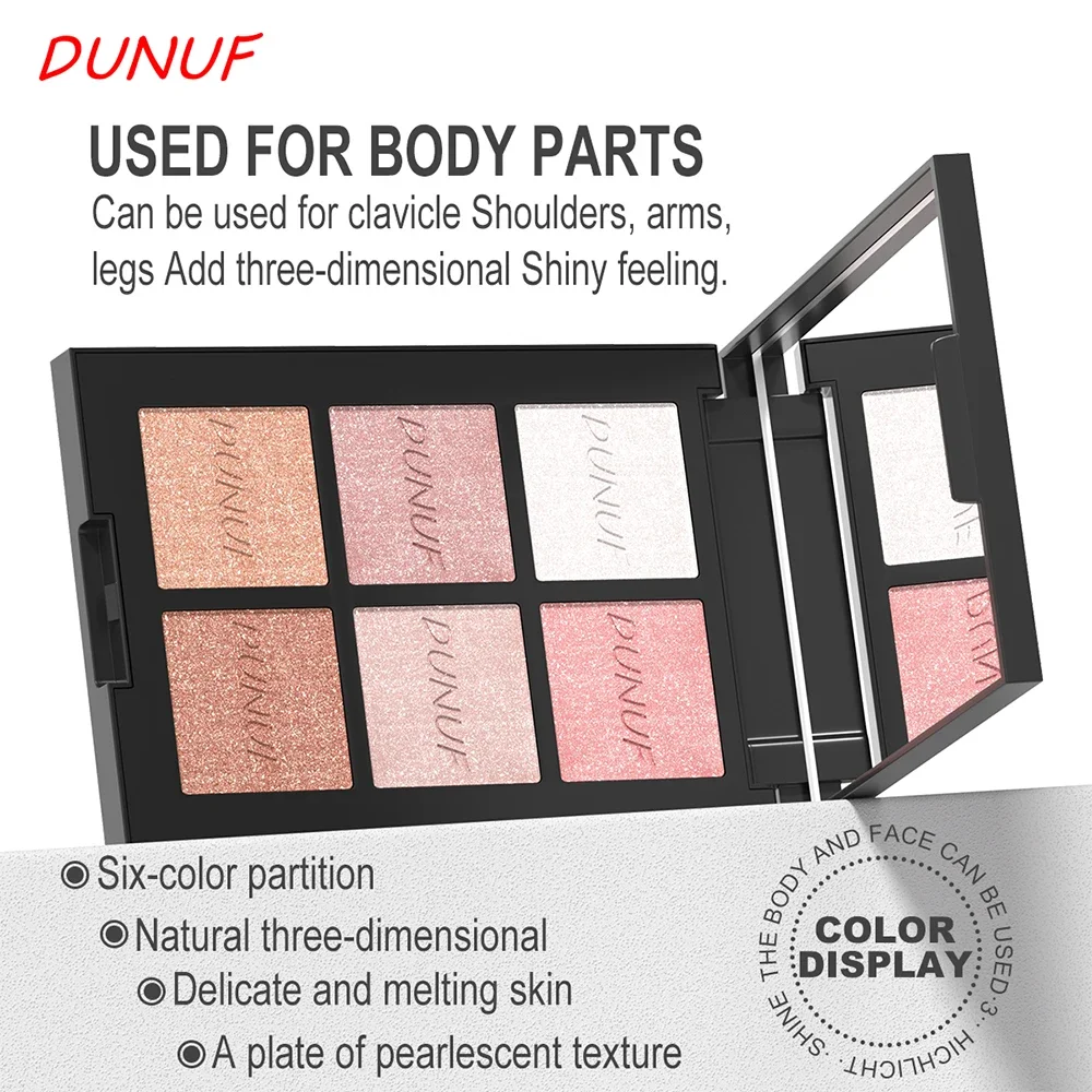 6 color Highlighter Palette Hi - Highlighter Bronzer Palette review and price